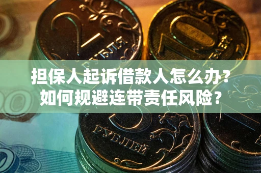 北京担保人起诉借款人怎么办？如何规避连带责任风险？