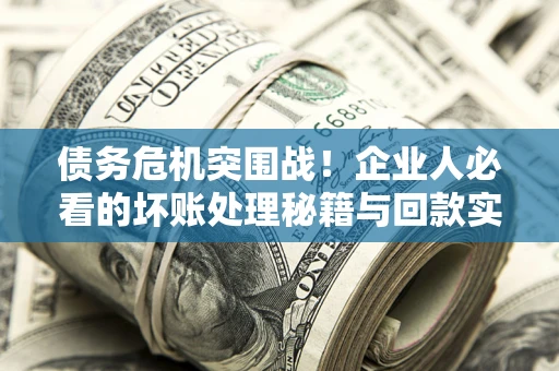 北京债务危机突围战！企业人必看的坏账处理秘籍与回款实战指南